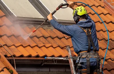 Démoussage et hydrofuge de toiture à Champagnolles